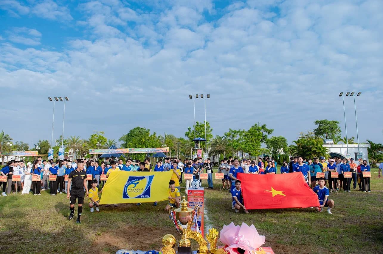 Các đội tham gia ngày hội thể thao tại Diễn Châu, Nghệ An